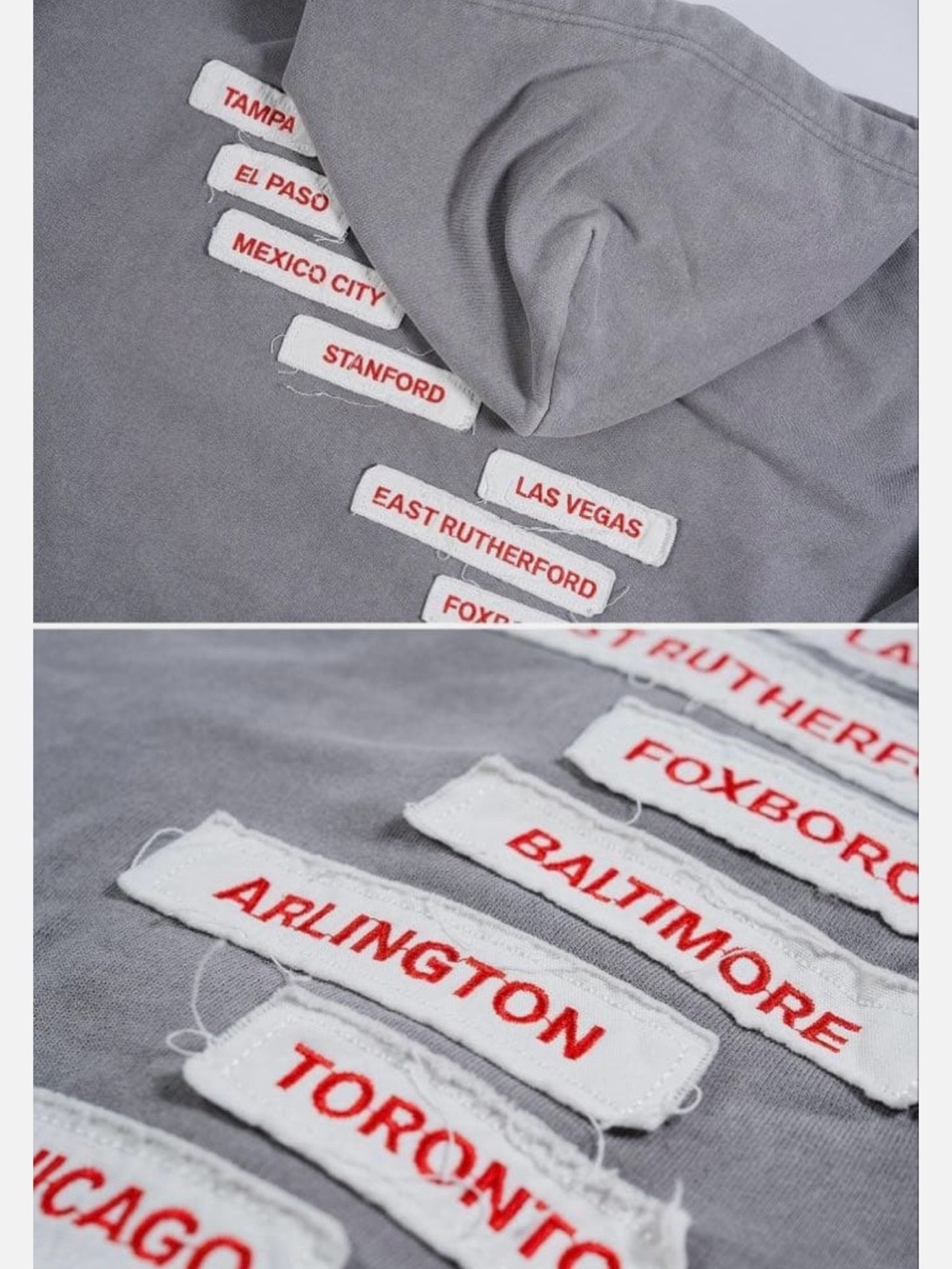 BTS Arirang World Tour Zip Up Hoodie Grey L - Picture 3 of 9